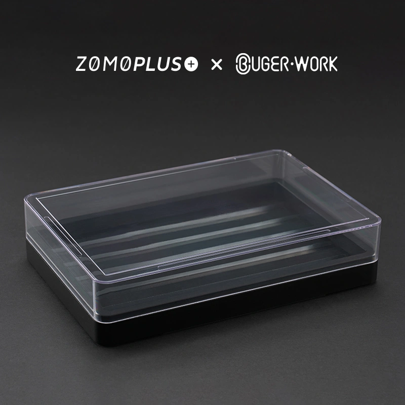 zomoplus-bugerwork-metal-keycap-storage-box ZOMOPLUS x BugerWork Metal Keycap Storage Box, showcasing detailed CNC engraving with high-level ZOMO art workmanship.