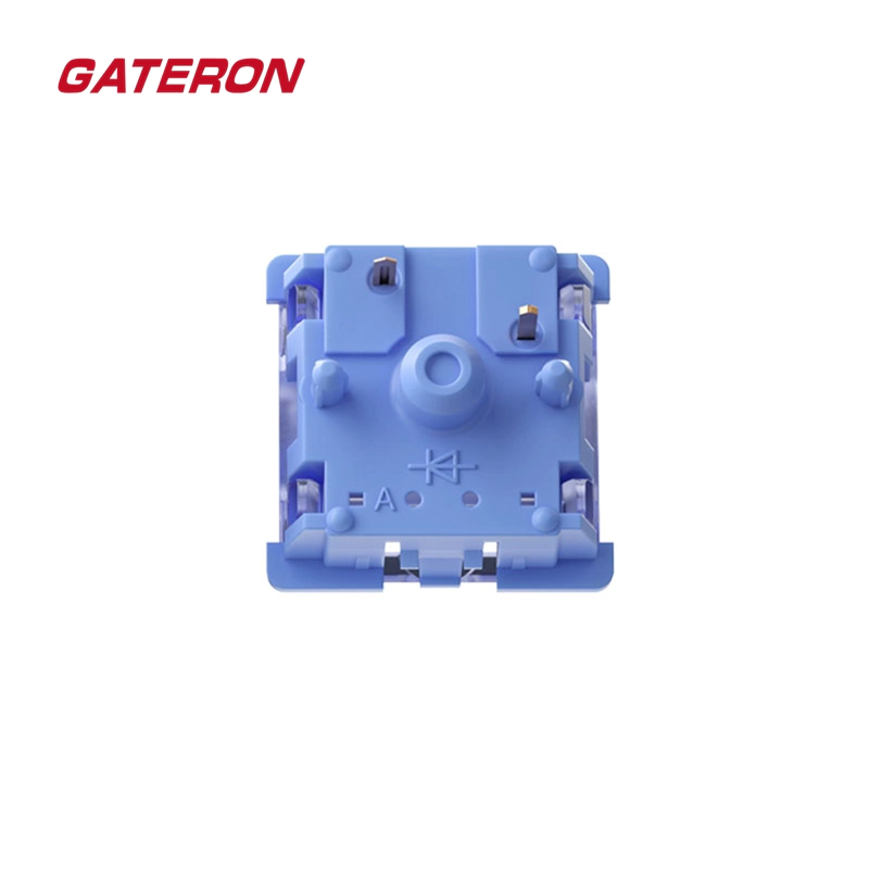 Gateron CJ Linear Switches Bottom view of Gateron CJ Linear Switch, compatible with 5-pin MX keyboards, built for fast and smooth actuation.