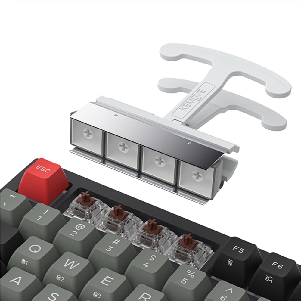 KEMOVE P11 4-Key Keycap Puller KEMOVE P11 4-Key Keycap Puller with ergonomic handle for precise keycap removal without damaging the keycaps.