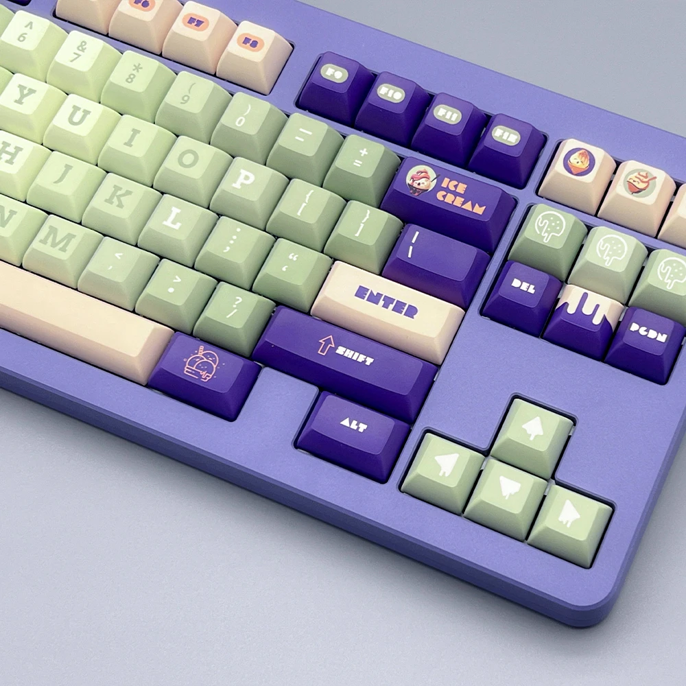 Rocket Hammer Ice Cream KCA keycap set, part of the keycap collection.