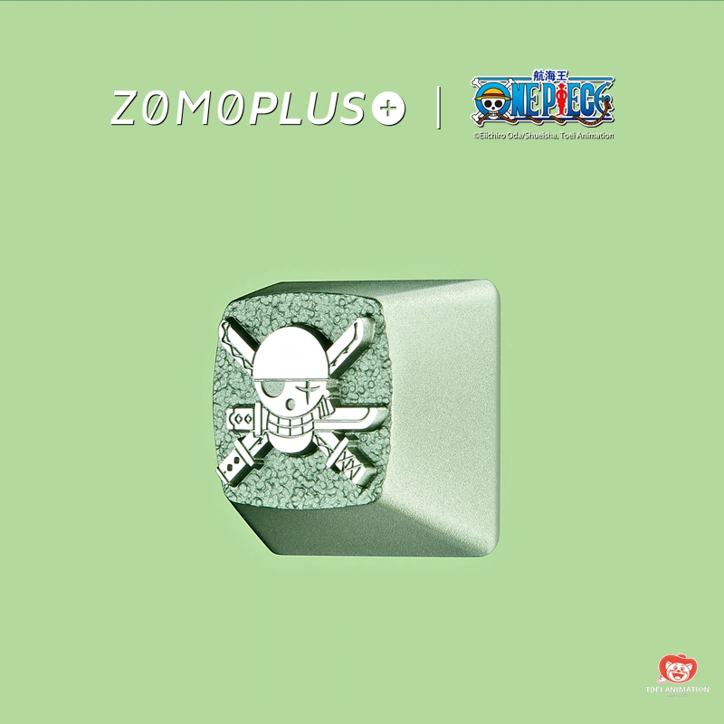 ZOMOPLUS One Piece Aluminum Artisan Keycap | Zoro