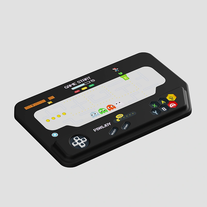 Classic Arcade Games Theme 2-in-1 Keyboard Wrist Rest & Desk Mat
