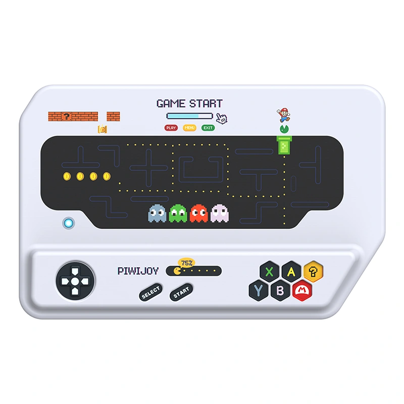 Classic Arcade Games Theme 2-in-1 Keyboard Wrist Rest & Desk Mat