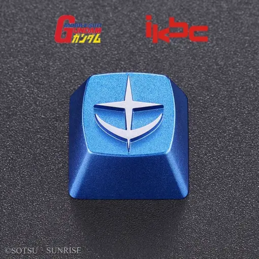 keysfusion-gundam-efsf-emblem-aluminum-artisan-keycap-3 Mobile Suit Gundam E.F.S.F. Emblem Aluminum Artisan Keycap