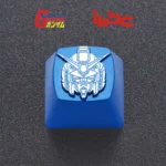 keysfusion-gundam-rx-78-2-head-aluminum-artisan-keycap-5 Gundam Zaku Transparent PC+ABS keycaps