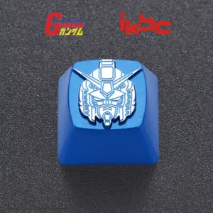keysfusion-gundam-rx-78-2-head-aluminum-artisan-keycap-5 Gundam Nuclear Power & Cherry Profile Side-lit Keycaps