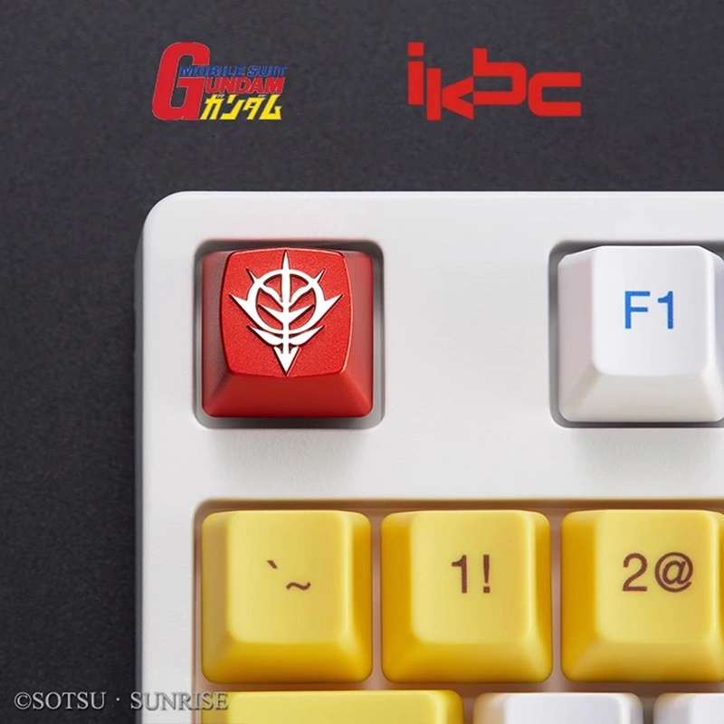 Mobile Suit Gundam Zeon Emblem Aluminum Artisan Keycap