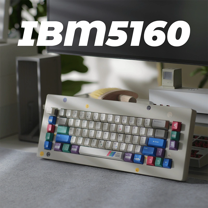 ZenithKey Vintage IBM 5160 Cherry Profile Keycaps