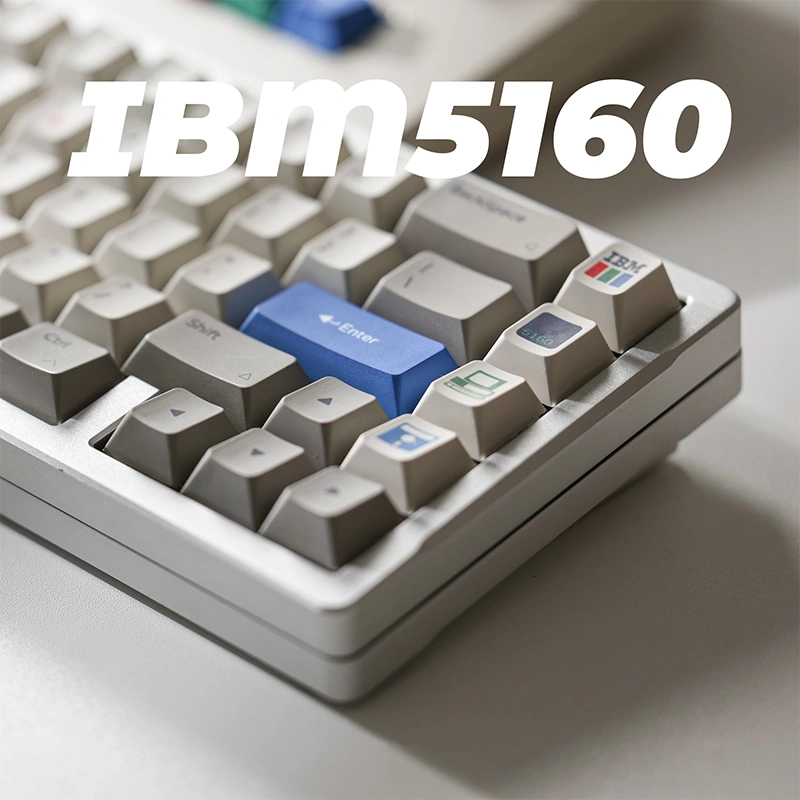 ZenithKey Vintage IBM 5160 Cherry Profile Keycaps