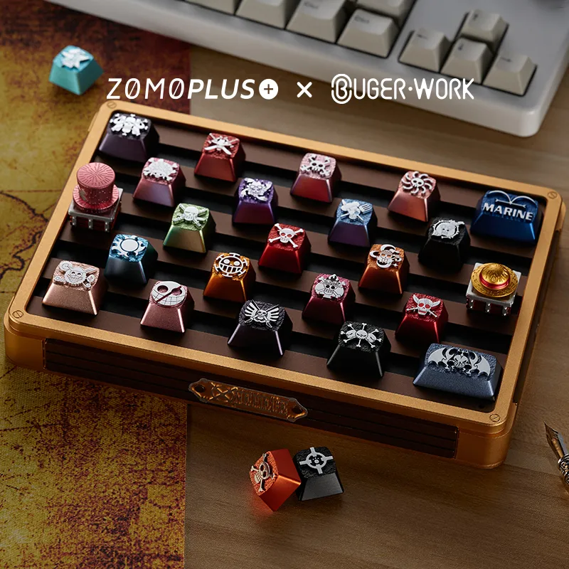ZOMOPLUS One Piece Metal Keycap Display & Storage Box