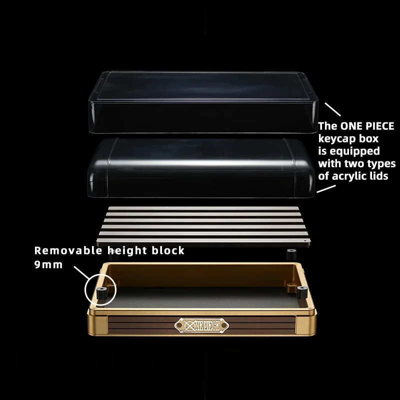 ZOMOPLUS One Piece Metal Keycap Display & Storage Box
