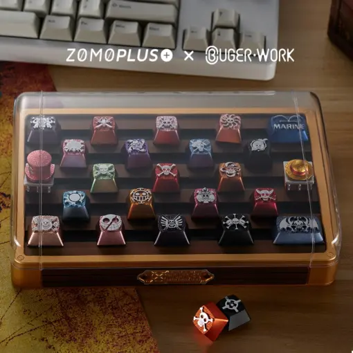 ZOMOPLUS One Piece Metal Keycap Display & Storage Box