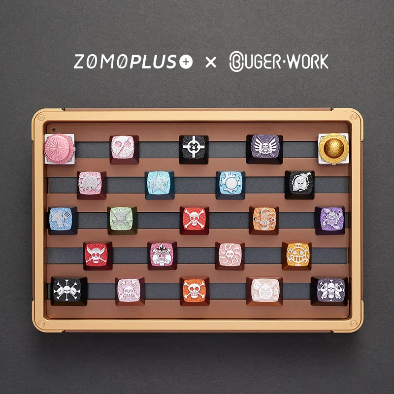 ZOMOPLUS One Piece Metal Keycap Display & Storage Box