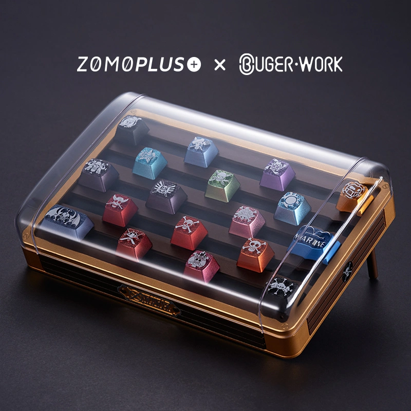 ZOMOPLUS One Piece Metal Keycap Display & Storage Box