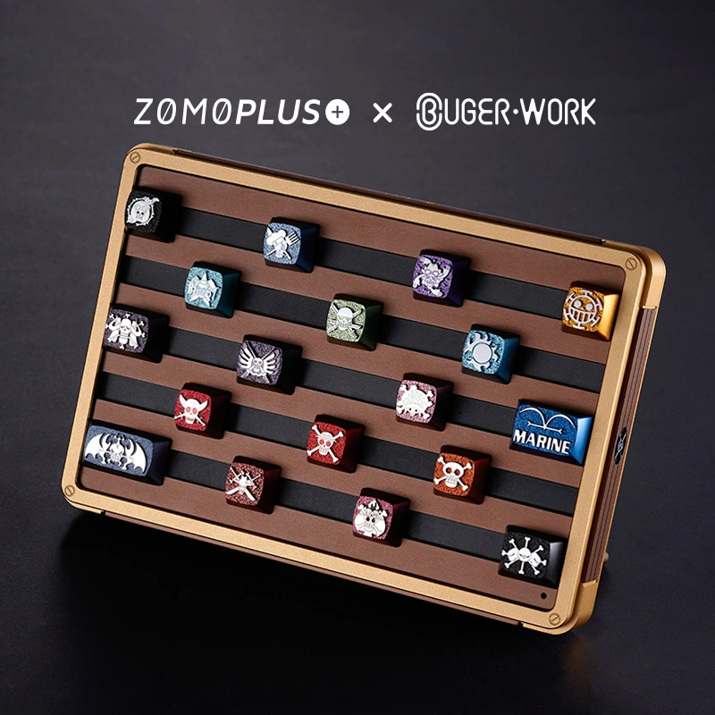 ZOMOPLUS One Piece Metal Keycap Display & Storage Box