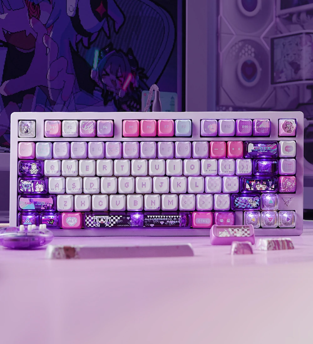 Yunyun Denpa MAO Profile 123-key PC keycap set specification